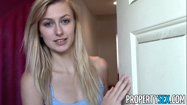 600px x 337px - PropertySex â€“ Good-looking blonde real estate agent hardcore sex in  apartment XXX Video