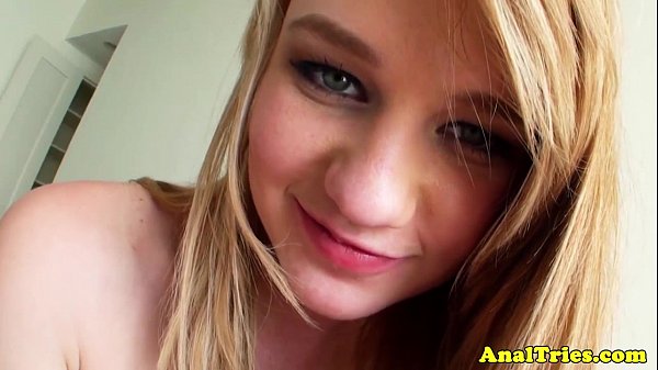 600px x 337px - First time anal for blonde innocent teen XXX Video