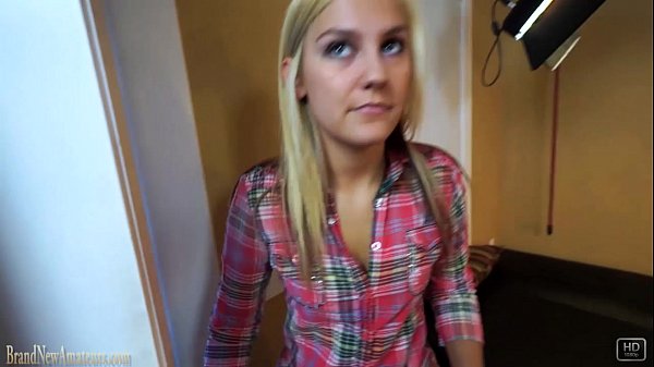 Amateur girl Bailey fucked POV on casting couch XXX Video