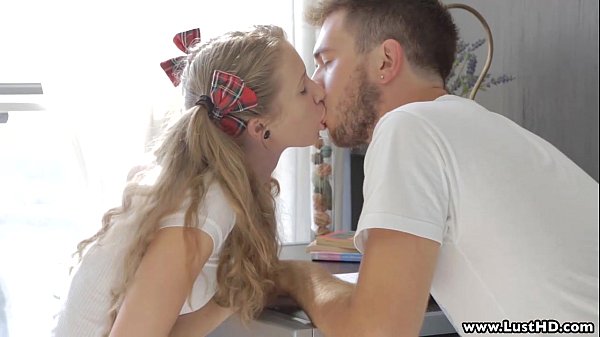 Sex Bf Student - LustHD Blonde Russian student teen fucks her boyfriend XXX Video