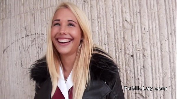 Picked up in public big tits blonde gets fuck XXX Video