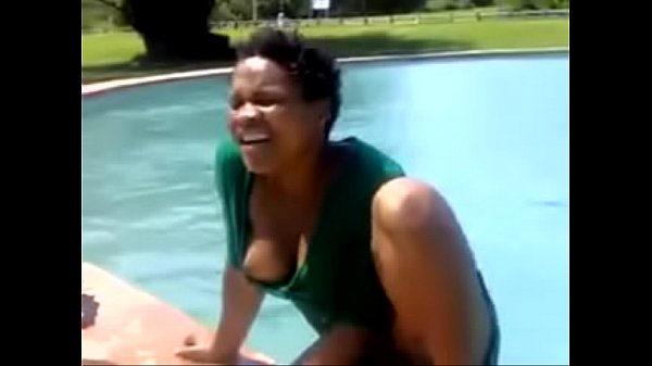 Ebony Poolside Sex - African pool party XXX Video